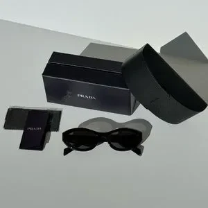 Prada | Accessories | Nwt Prada Symbole Pr26z Black  display picture 1
